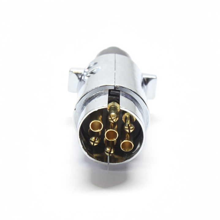 Maypole MP24B 12N Type 7 Pin Aluminium Plug
