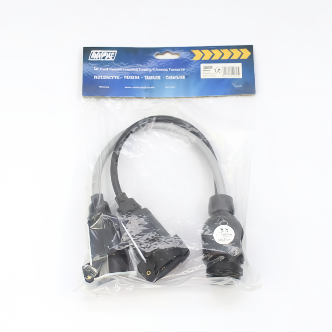 MP603 Adaptor 13 Pin Vehicle to 7 Pin 12N & 12S Trailer