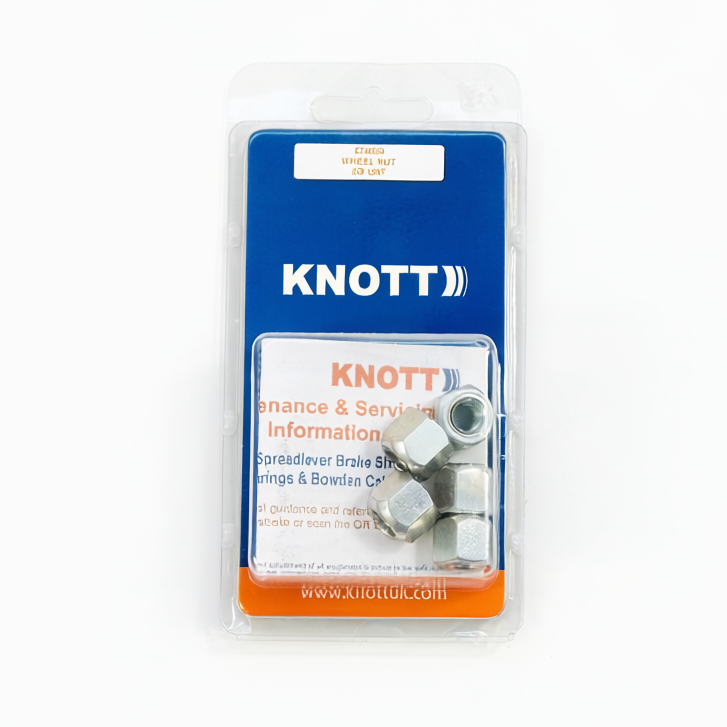 Genuine Knott Avonride 574000 M12 3/8 UNF Conical Seat Trailer Wheel Nuts x 5