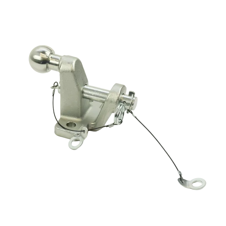 Maypole 50mm Ball And Pin Hitch Black Suitable for Commercial Vehicles - MP84
