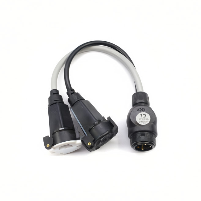 MP603 Adaptor 13 Pin Vehicle to 7 Pin 12N & 12S Trailer