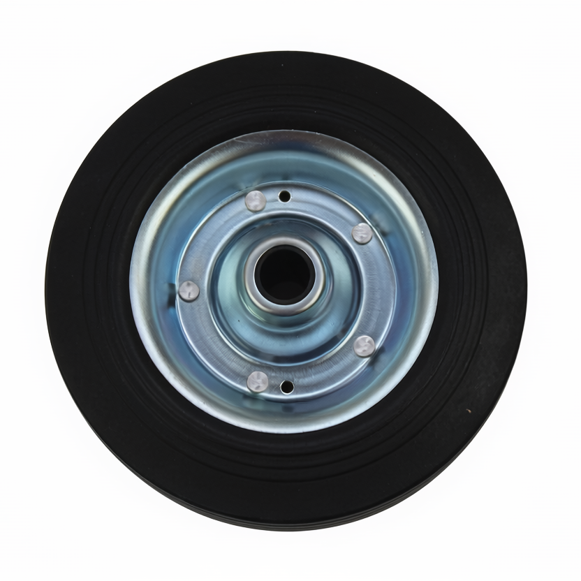 Maypole MP228 200mm Steel Wheel For Jockey Wheels