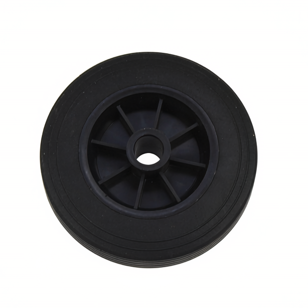 Maypole MP226 155mm Black Plastic Spare Wheel Fits MP225 Jockey Wheel