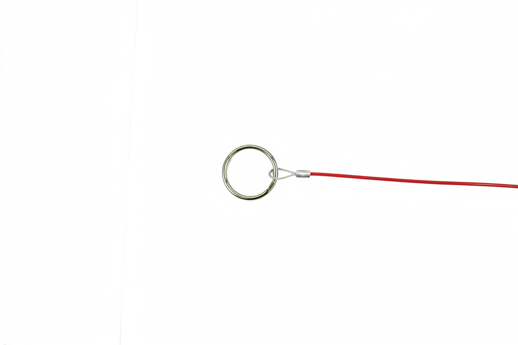 Maypole MP498B 1m x 2mm Red Breakaway Cable