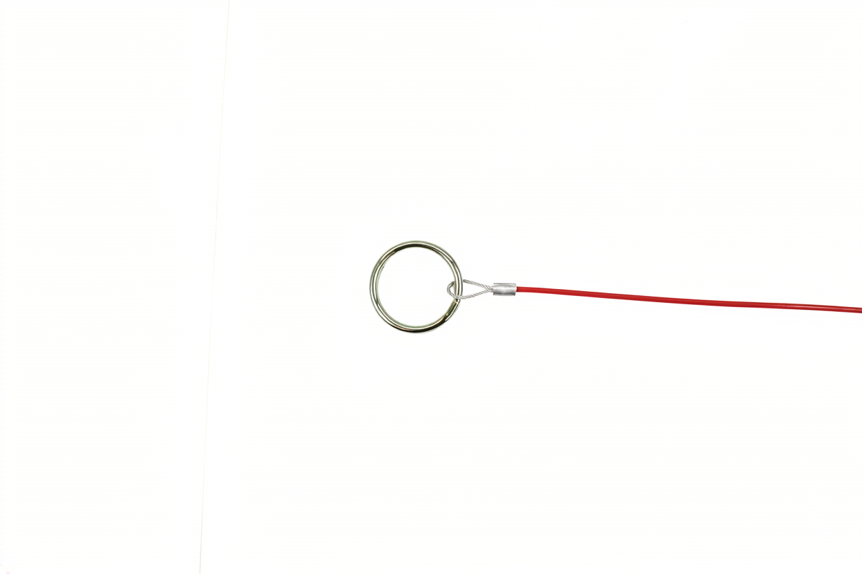 Maypole MP498B 1m x 2mm Red Breakaway Cable