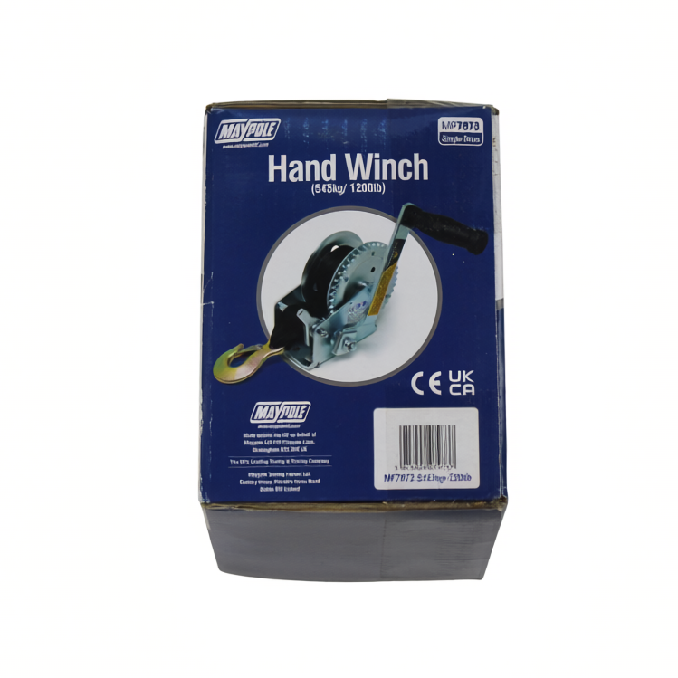 Maypole MP7973 Standard Hand Winch 545Kg / 1200LB