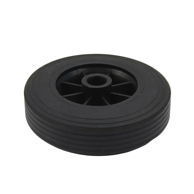Maypole MP226 155mm Black Plastic Spare Wheel Fits MP225 Jockey Wheel