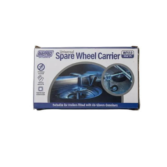 Maypole MP195 Universal Spare Wheel Carrier BZP Easy to Fit No Drilling