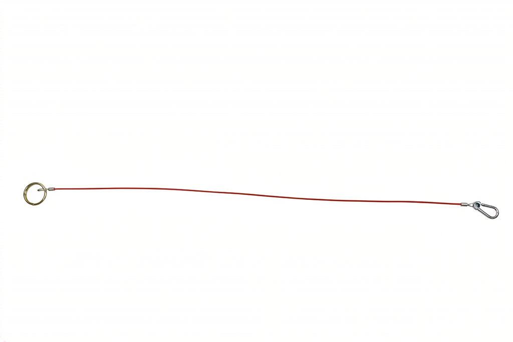 Maypole MP498B 1m x 2mm Red Breakaway Cable