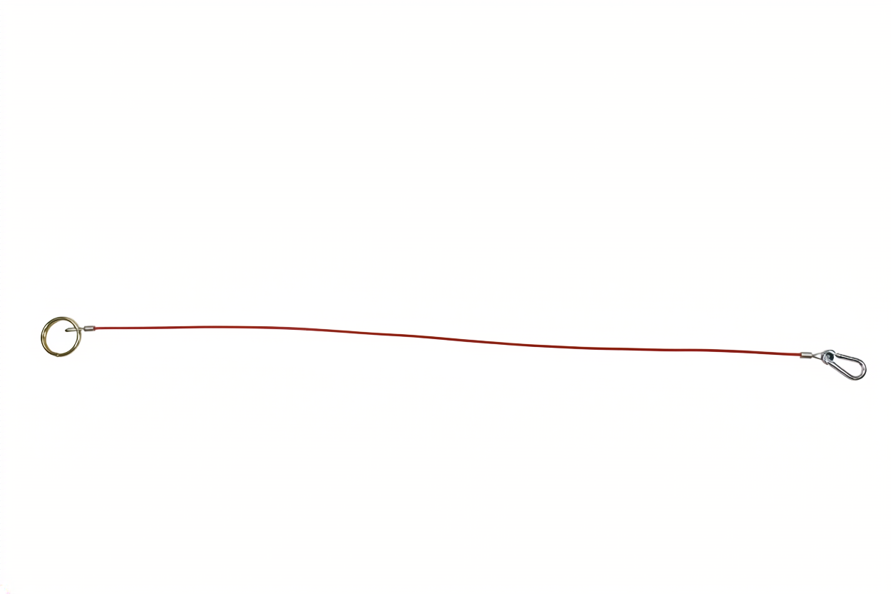 Maypole MP498B 1m x 2mm Red Breakaway Cable