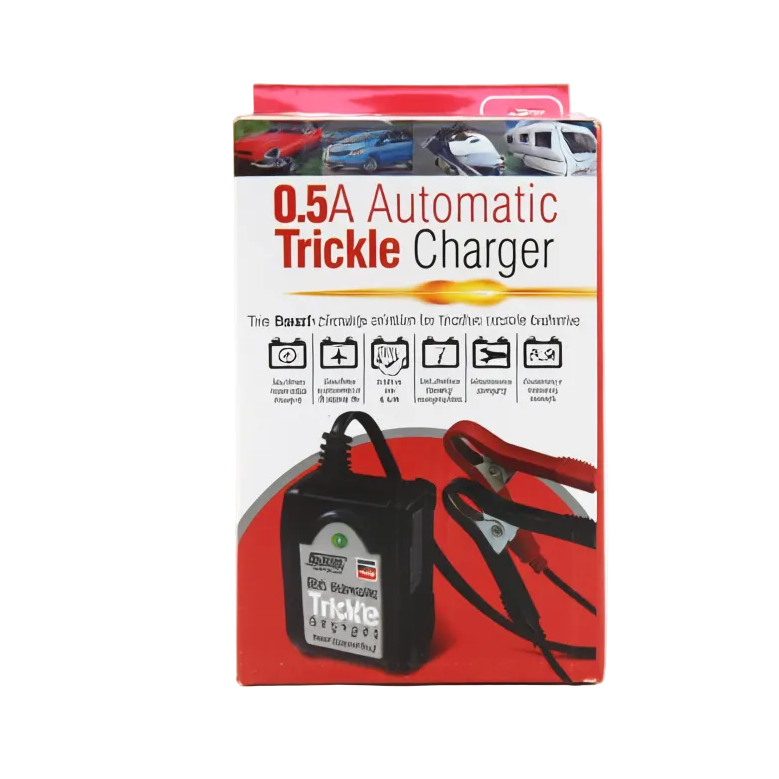 Maypole MP7402 0.5A 12V DC Automatic Trickle Battery Charger