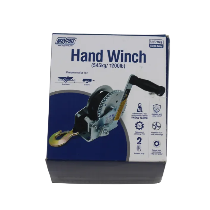 Maypole MP7973 Standard Hand Winch 545Kg / 1200LB