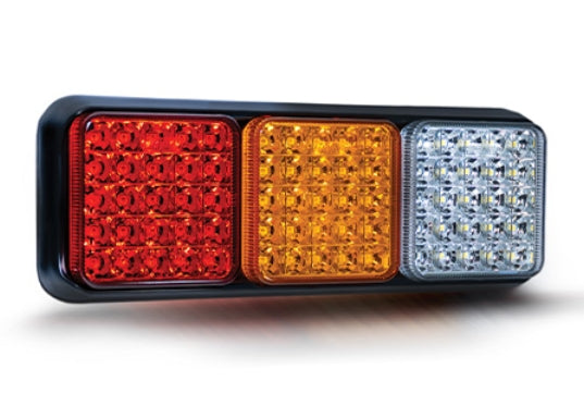 Maypole MP9638B 10-30V LED Triple Modular Lamp with Reverse Function